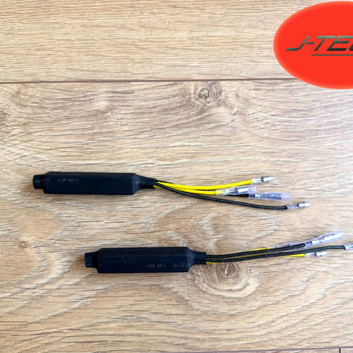 1 Pair of 12V Load Resistors For Motorcycle LED Indicators. Aluminium 21W Quality.