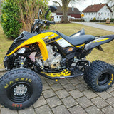 Yamaha Raptor 700 Frame Protectors Guards Covers YFM 700. Quality. Black