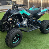 Yamaha Raptor 700 Frame Protectors Guards Covers YFM 700. Quality. Black