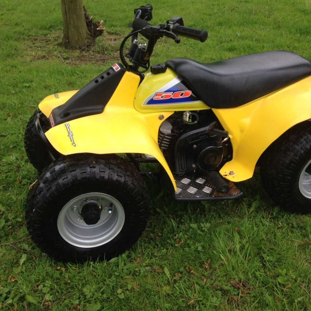 Suzuki LT50 Foot Plates Rests Ankle Nerf Bars